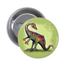 Ornithomimus Pinback Button