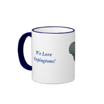 Orpington:  Blue Pair Coffee Mug