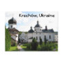 Orthodox monastery in Krechow, Ukraine Postcard