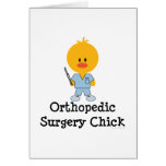 Orthopaedic Surgery Chick Greeting Card