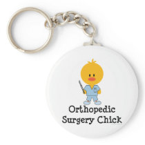 Orthopaedic Surgery Chick Keychain