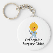 Orthopaedic Surgery Chick Keychain