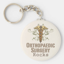 Orthopaedic Surgery Rocks Key Chain