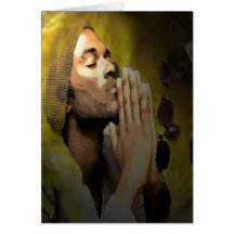 ORULA IROSO MEYI BY LIZ LOZ GREETING CARD