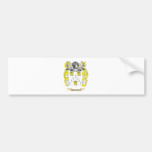 Orwell Coat of Arms (Family Crest) Bumper Sticker