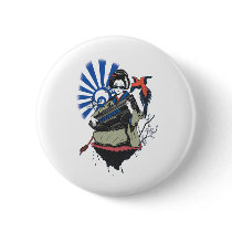 Osiris Geisha Pinback Buttons