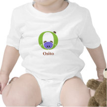 Osito niño traje de bebé
