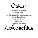 Oskar Kokoschka t-shirts