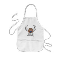 Oslo Norway Viking Hat Aprons