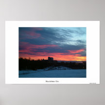 Oslo Sunset Print