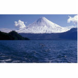 Osorno volcano and Todo Los Santos lake, Chile photo sculptures