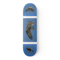 Osprey & Halibut Fish Skateboard