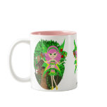 Ostara Faery and Birdhouse Cottage Mug