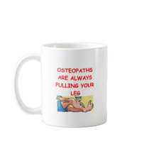 osteopaths coffee mug
