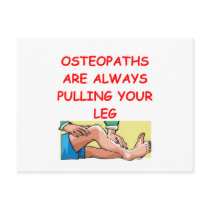 osteopaths postcard
