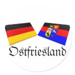 Ostfriesland, Germany Flag Tiles stickers