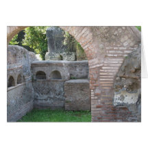 Ostia Antica  - Harbour City of Ancient Rome Greeting Card