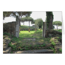 Ostia Antica photo Greeting Card