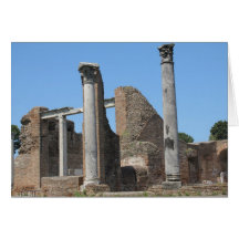 Ostia Antica - Roman ruins Greeting Cards