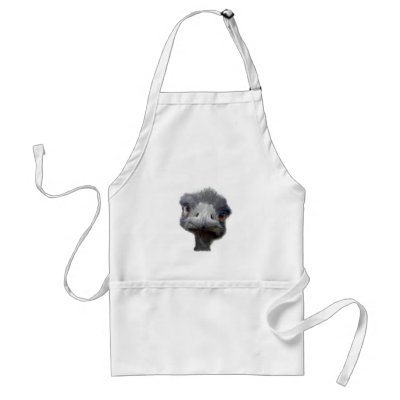 Ostrich Apron by DODGERFL