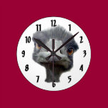 Ostrich wall clocks