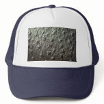 Ostrich Skin Leather Hat