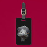 Ostrich luggage tags