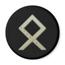 Othala Rune gold Magnet