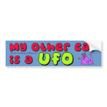 Other Car UFO bumper stickers