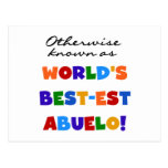Otherwise Known As Best-est Abuelo Postcard