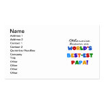 Otherwise Known Best-est Papa Tshirts and Gifts Business Card