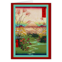 Otsuki Fields Greeting Card