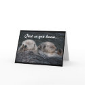 Otter Friends Card