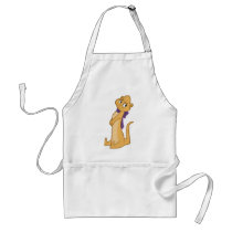 Otter Girl Sitting Apron