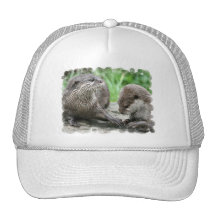 Otter Habitat Baseball Hat