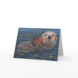 Otter Joy Holiday Card