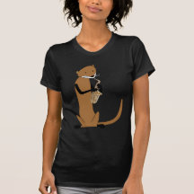Otter Playing the Saxophone T-shirts