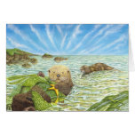 Otter Tide Greeting Card