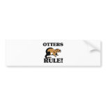 OTTERS Rule! bumper stickers