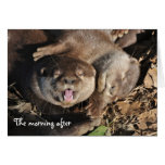 Otters, thanks for the party card