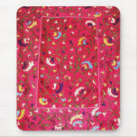 OTTOMAN Red  Antique Anatolian floral design Mouse Pad