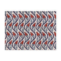 Ottomans Tulip Pattern / Tile Art Post Card