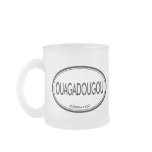 Ouagadougou, Burkina Faso mugs