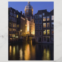 Oudezijds Kolk in Amsterdam Netherlands Custom Flyer