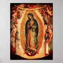 OuOur Lady of Guadalupe and the Angels posters
