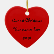 Our 1st Christmas ornament