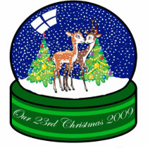 Our 23rd Christmas Ornament 2009 Acrylic Cut Out