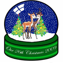 Our 26th Christmas Ornament 2009 Photo Sculpture