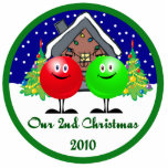 Our 2nd Christmas Ornament 2010 photo sculptures