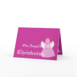 Our Angel's Christening For Boys-Customise cards